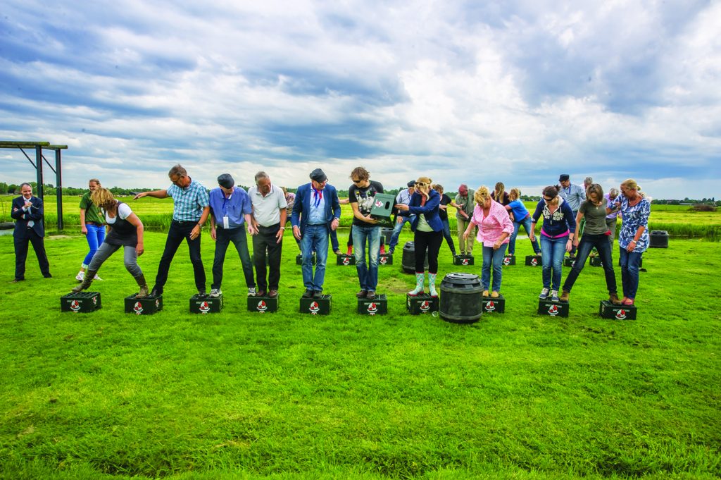 Poldersporten voor volwassenen bij Boerderij De Boerinn