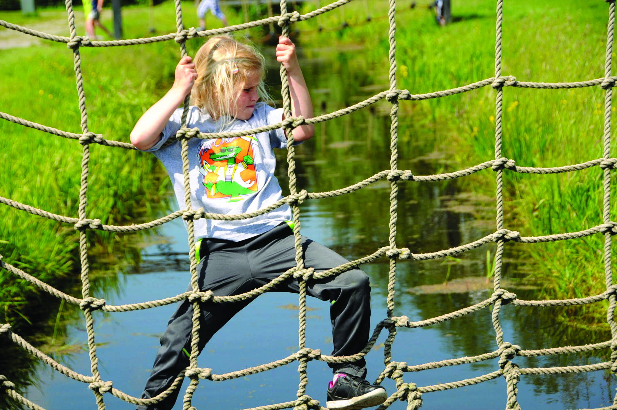 Actief kinderfeestje bij Boerderij De Boerinn