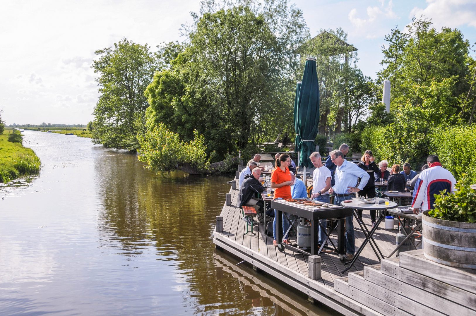 Dineren aan het water | Boerderij de Boerinn