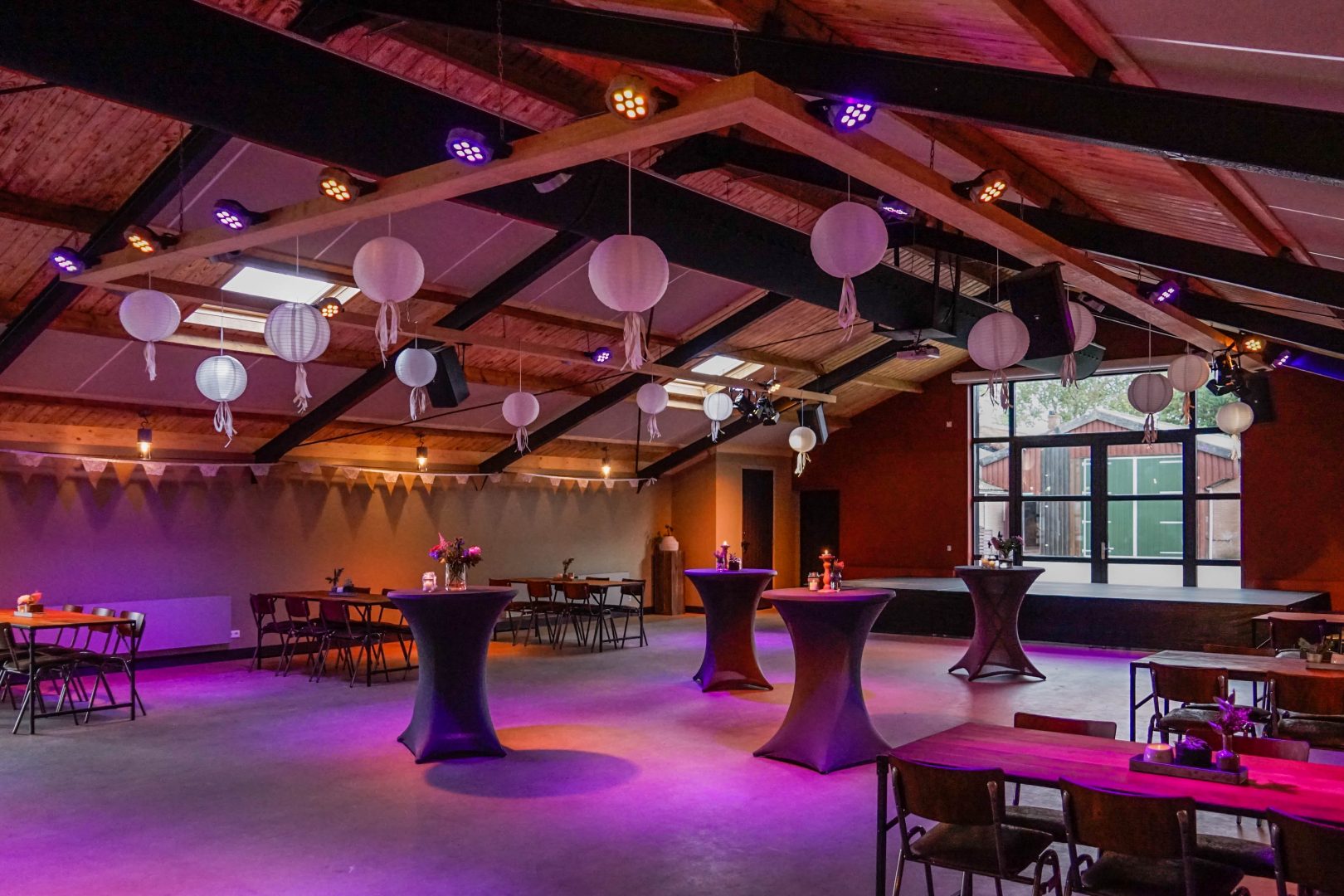 Feestzalen vind je bij Boerderij de Boerinn