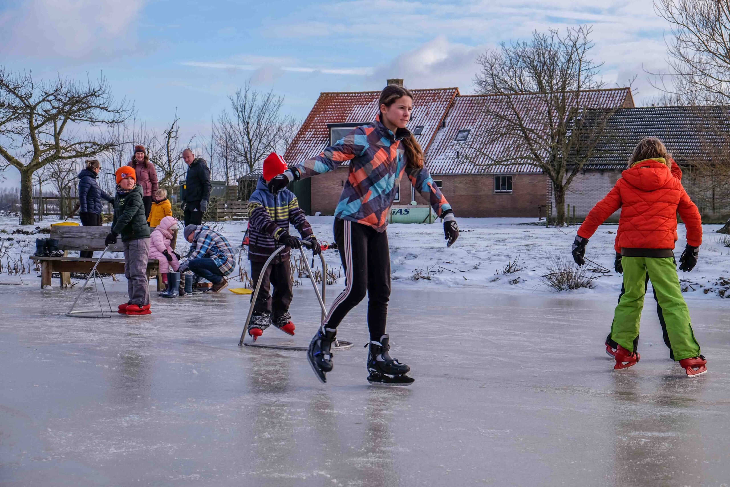 Schaatsen op natuurijs | De Boerinn