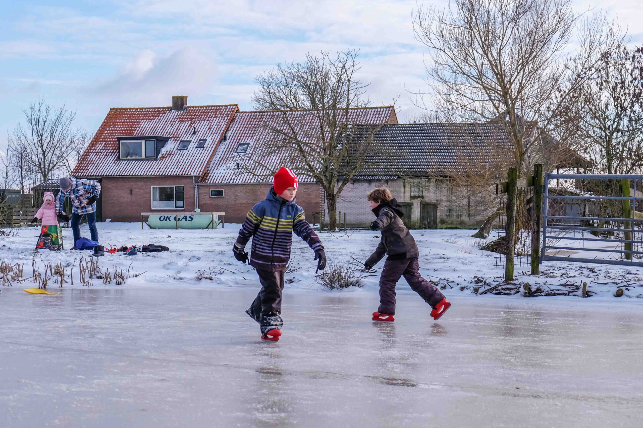Schaatsen op natuurijs | De Boerinn