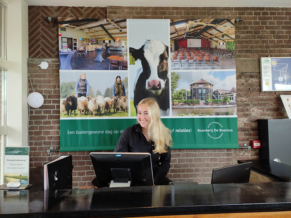 Medewerker bij Boerderij De Boerinn