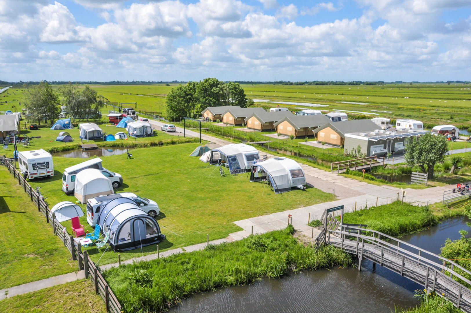 Camping overzicht De Boerinn