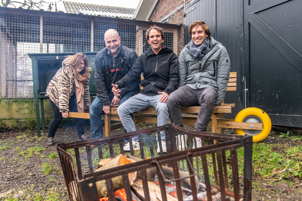 Bedrijfsuitje indoor op de boerderij