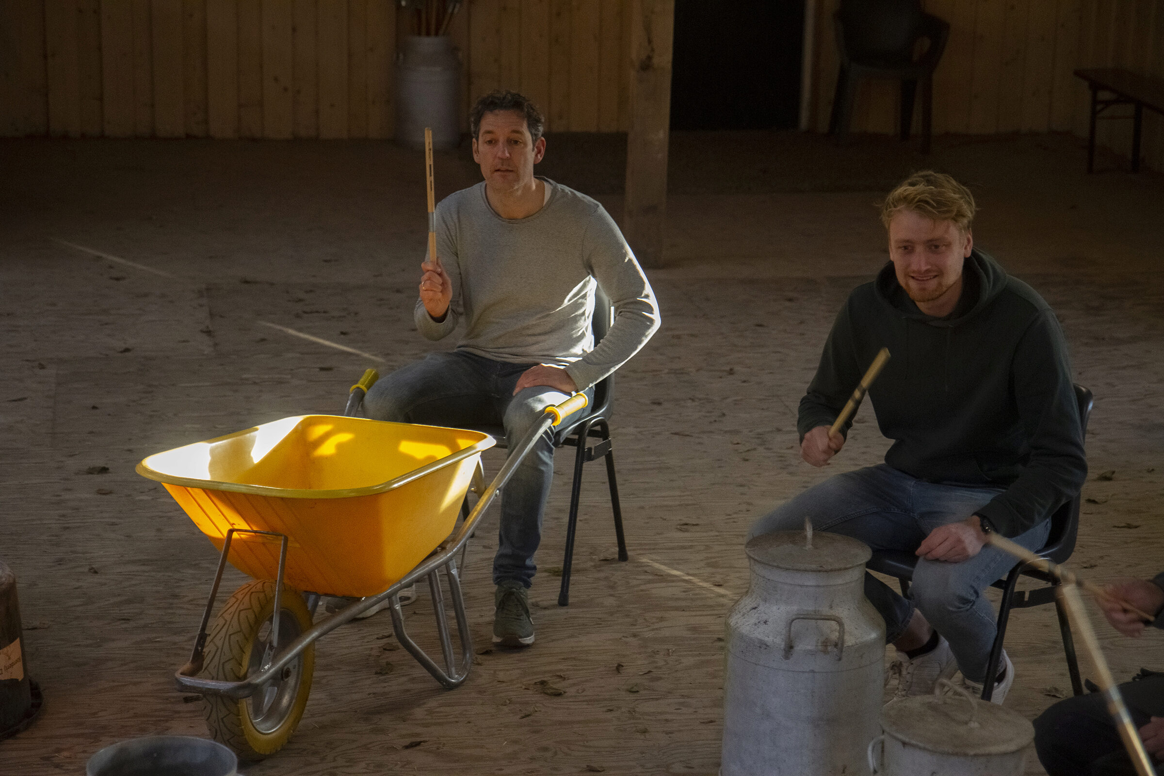 Polderdrummen 3 bij Boerderij De Boerinn