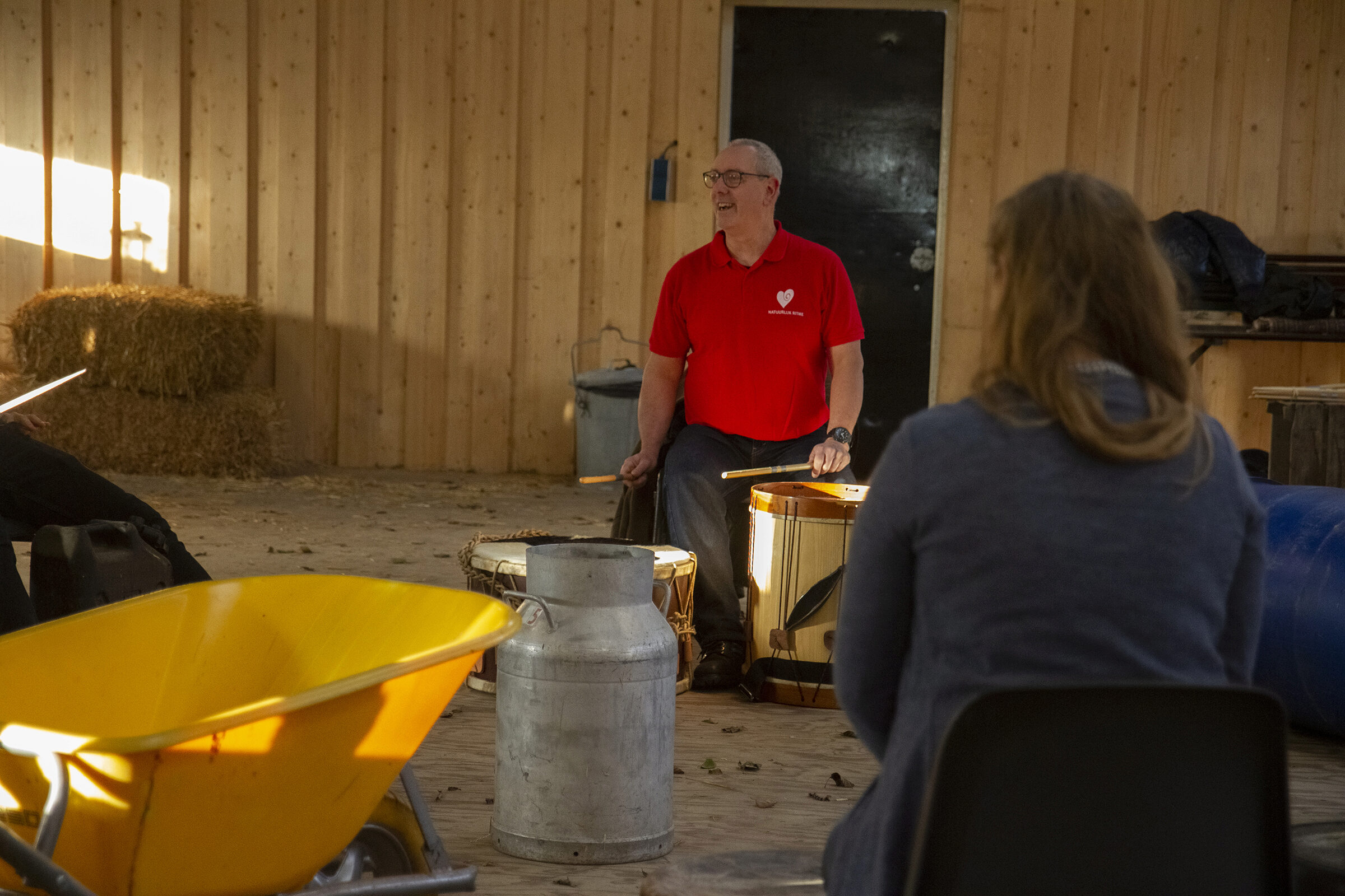 Polderdrummen 4 bij Boerderij De Boerinn