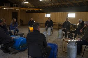 Polderdrummen 6 bij Boerderij De Boerinn