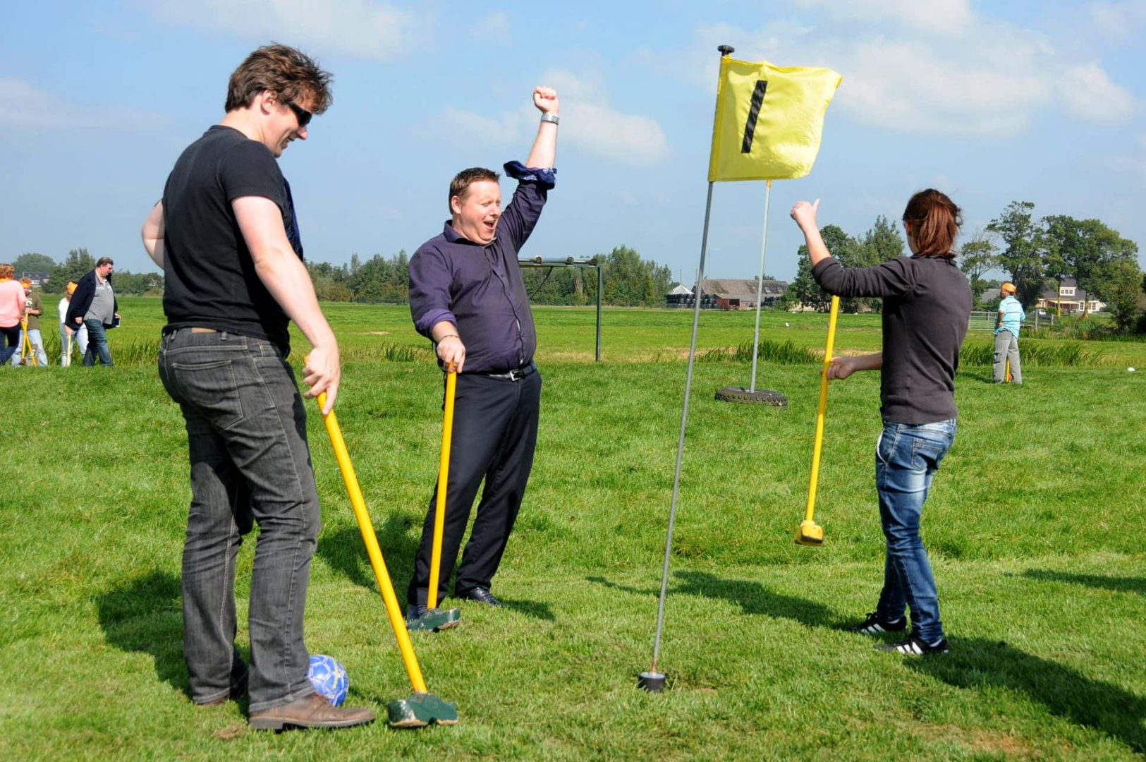 Klompengolf volwassenen | Boerderij De Boerinn