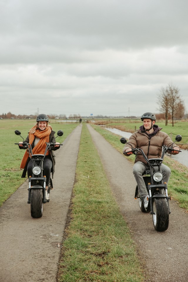 Samen op een E-Chopper | Boerderij De Boerinn