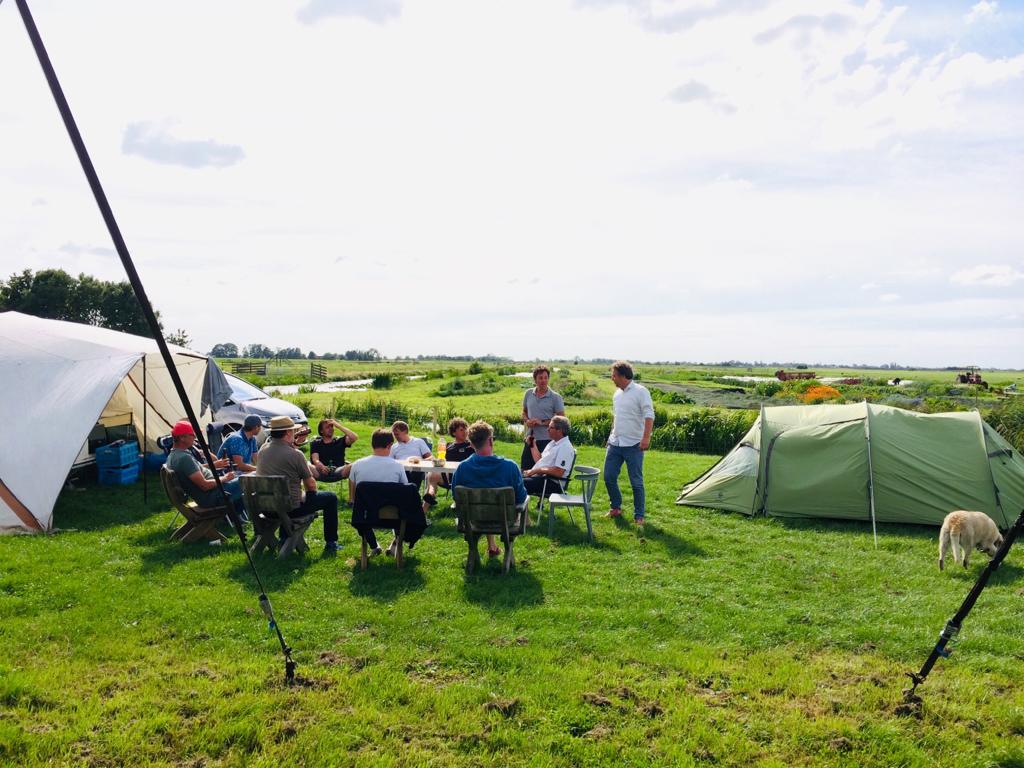 Groepsveld op de camping | Boerderij De Boerinn