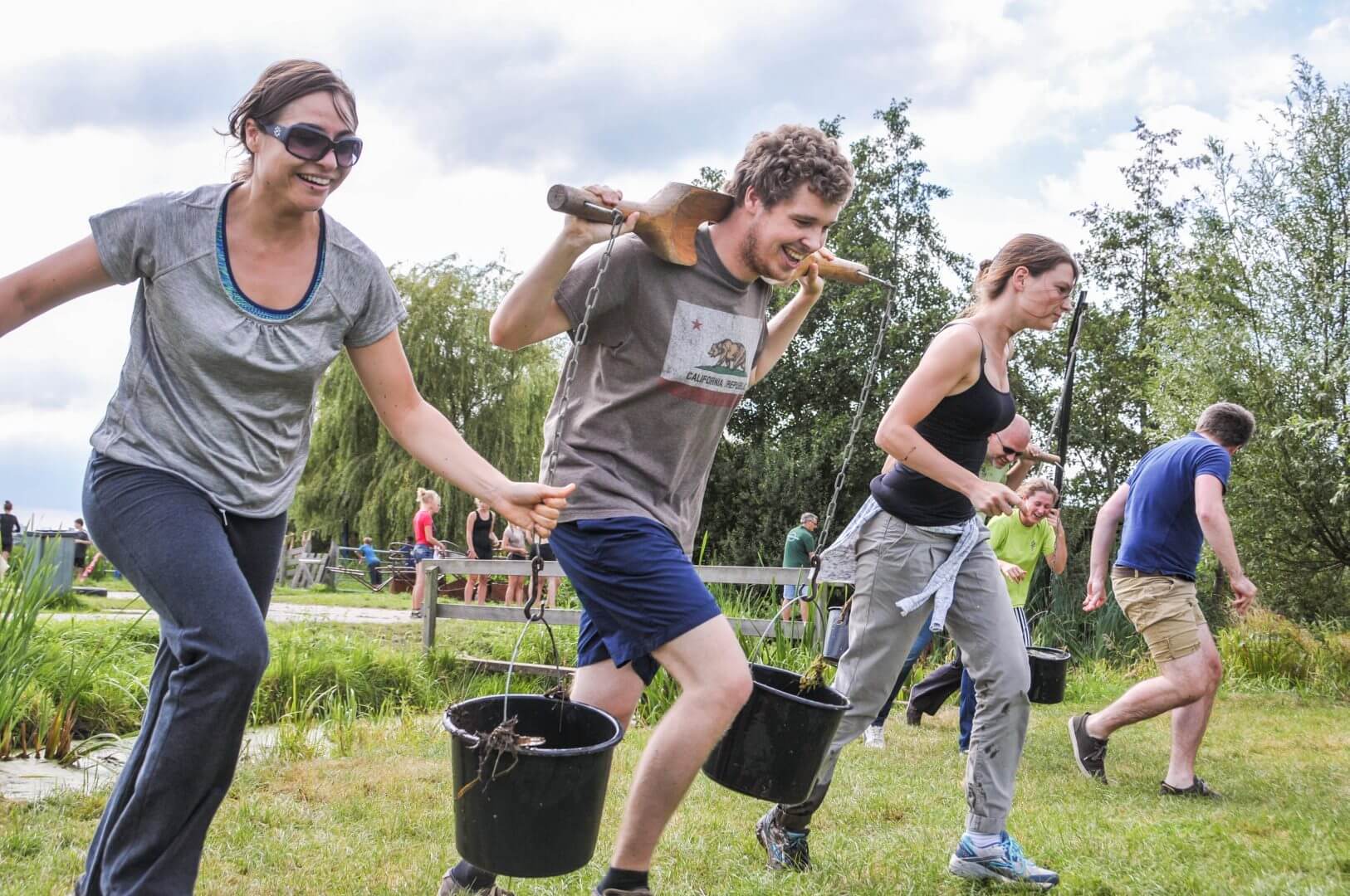 Outdoor bedrijfsuitje