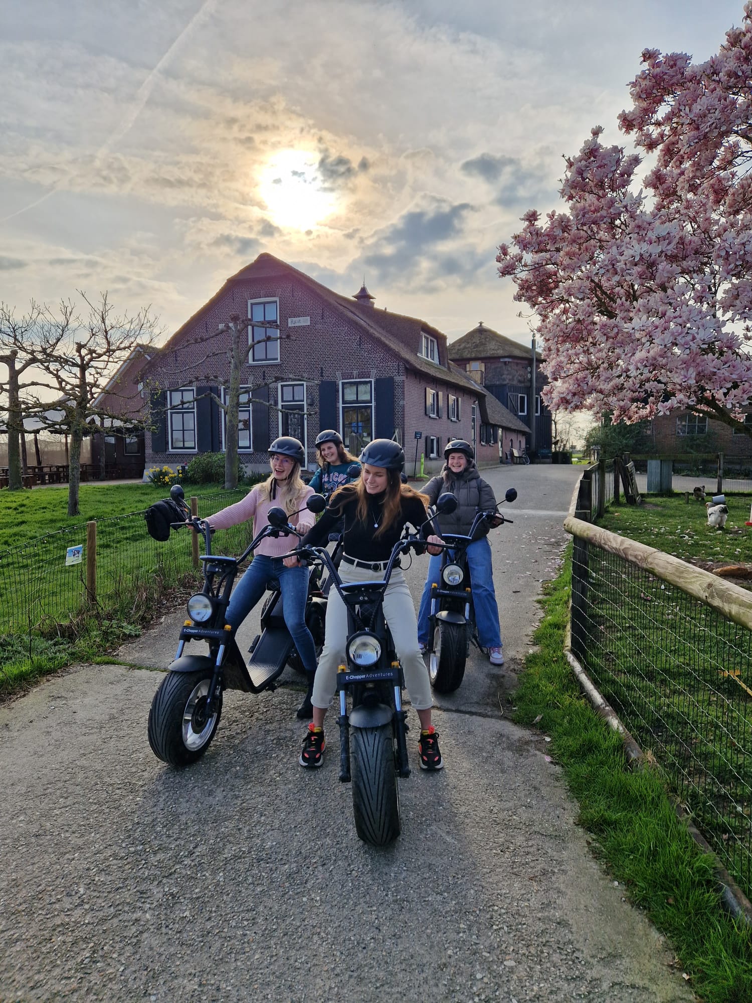 E-Chopper rijden | Boerderij De Boerinn