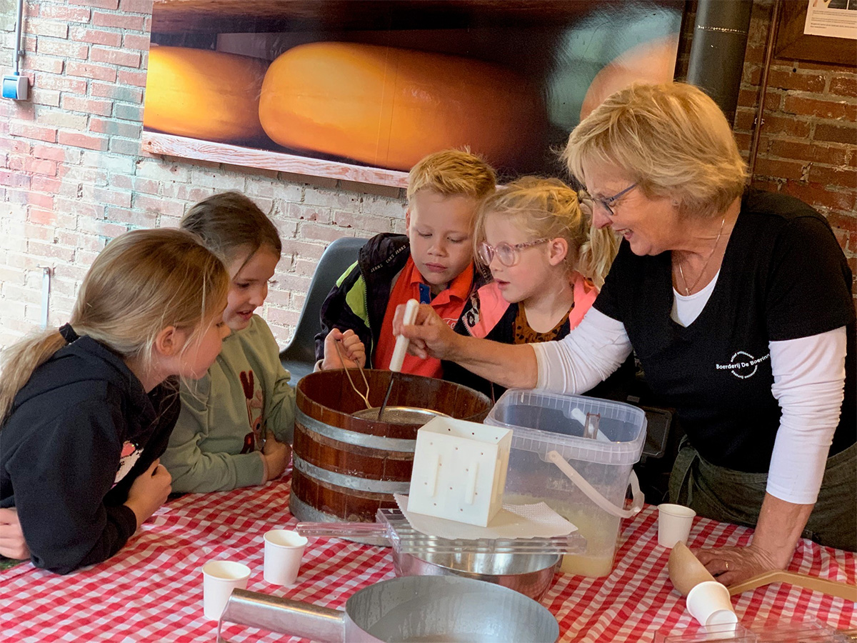 Kaasmaken herfstboerderij | Boerderij De Boerinn
