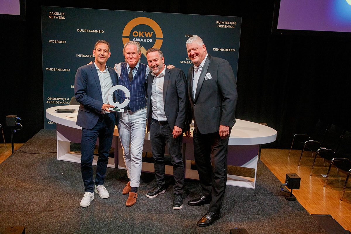 Ontvangst OKW Award Duurzaamheid | Boerderij De Boerinn