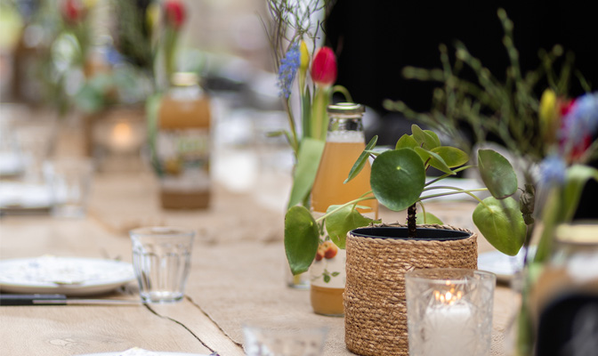 Decoratie paasbrunch | Boerderij De Boerinn