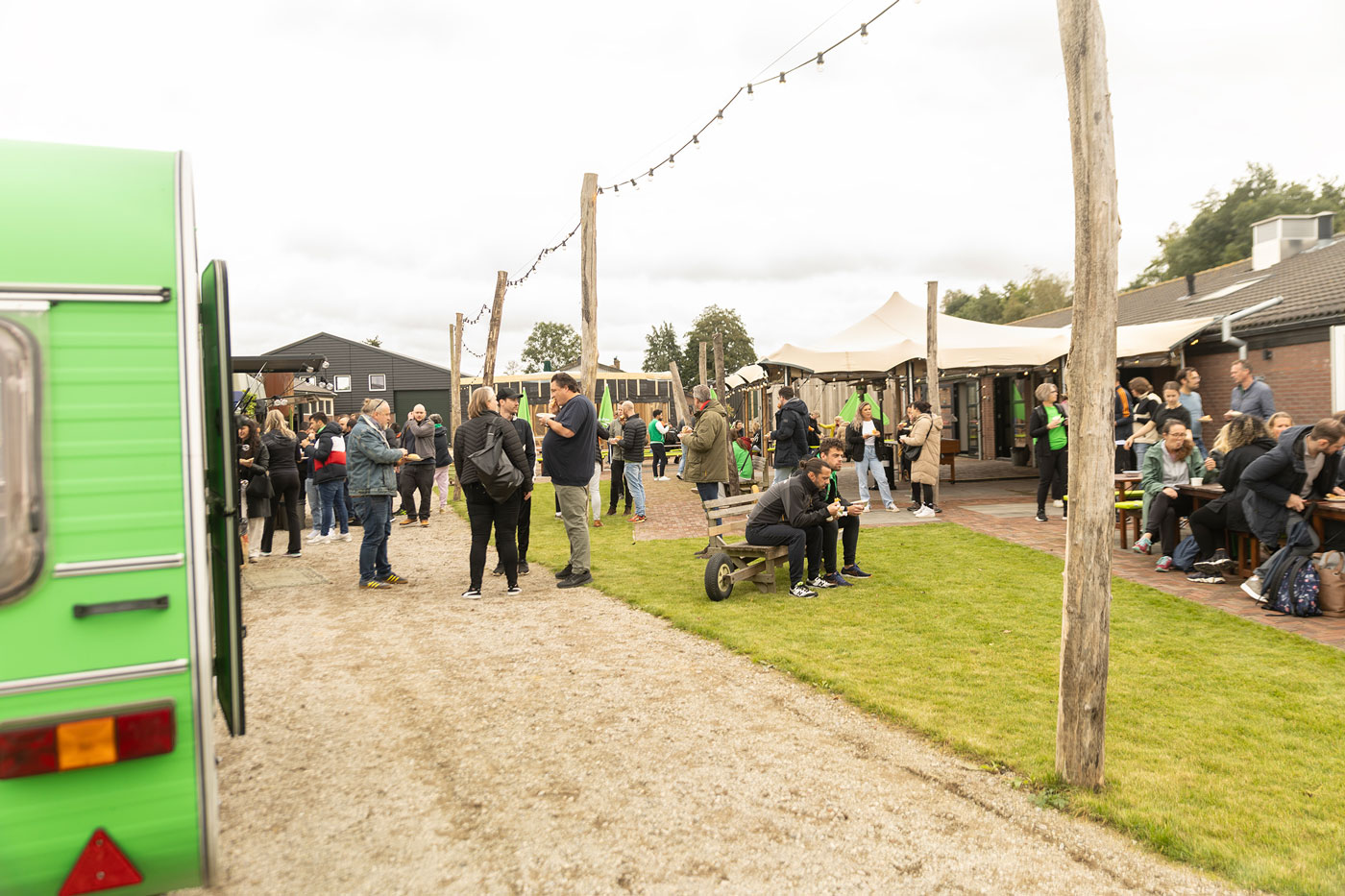 Lunchpauze bij een bedrijfsfestival | Boerderij De Boerinn