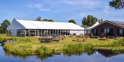 Bedrijfsfestival met stretchtenten | Boerderij De Boerinn