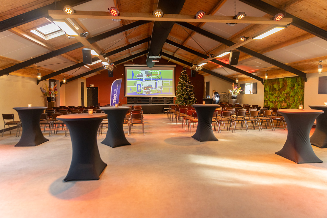 TNO event en de zaalopstelling | Boerderij De Boerinn