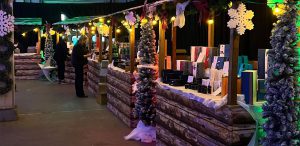 Kraampjes op de kerstmarkt
