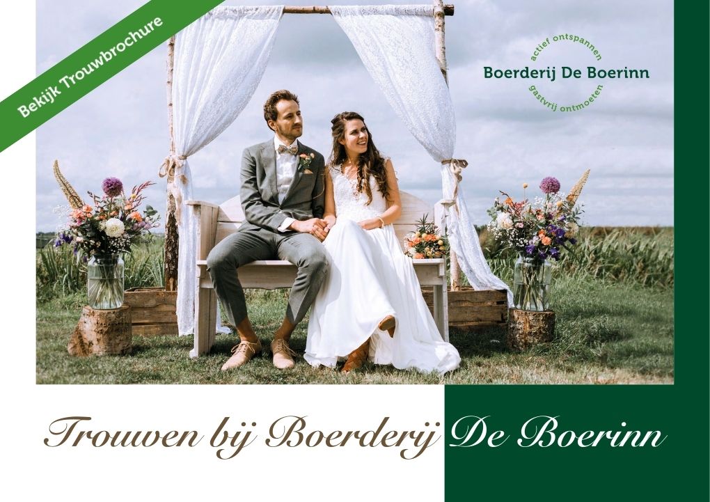 Bekijk de trouwbrochure van De Boerinn