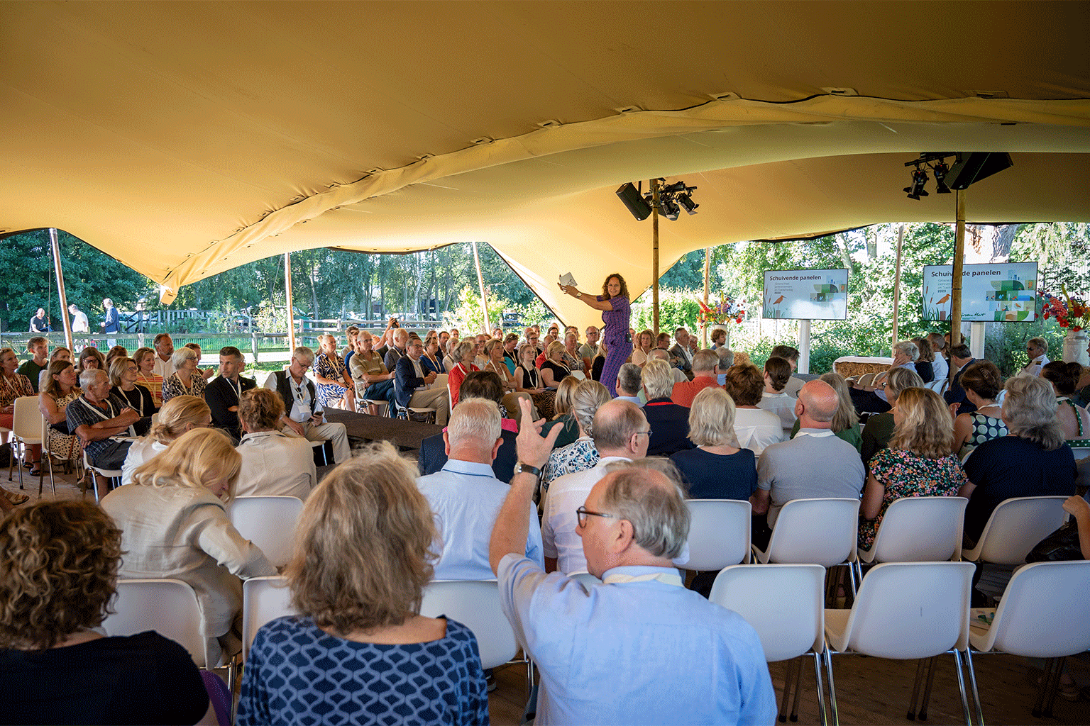 Kom zomers buiten vergaderen bij Boerderij De Boerinn